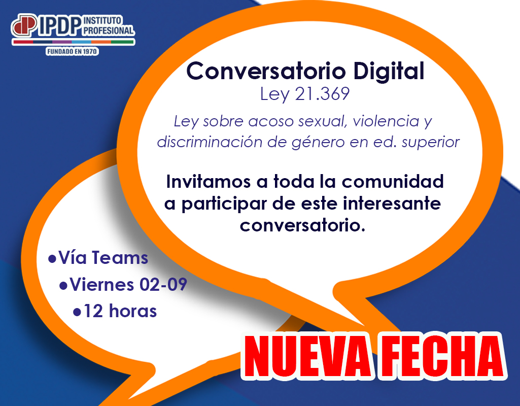 Conversatorio Digital Ley 21.369 – 2da Edición
